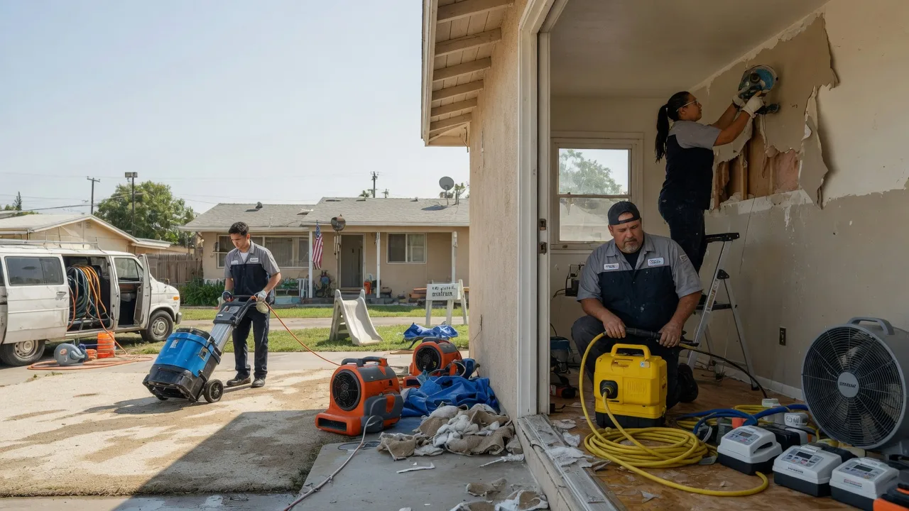 Water Damage Restoration in Helm, CA near me